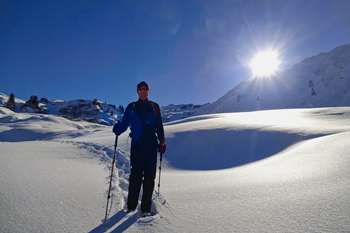 backcountry snowshoeing